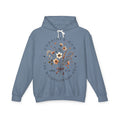 Consider How the Wildflowers Grow Hoodie | Floral Bouquet Scripture Design