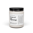 New Beginnings | Inspirational Soy Candle 9oz