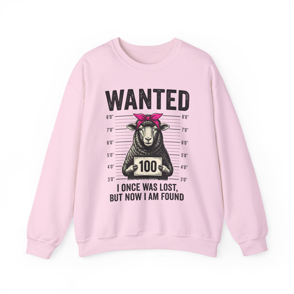 I Once Was Lost | Cozy Faith Crewneck Sweatshirt