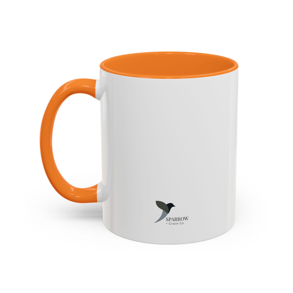 Consider How The Wildflowers Grow | Ceramic Two-Tone Coffee Mug