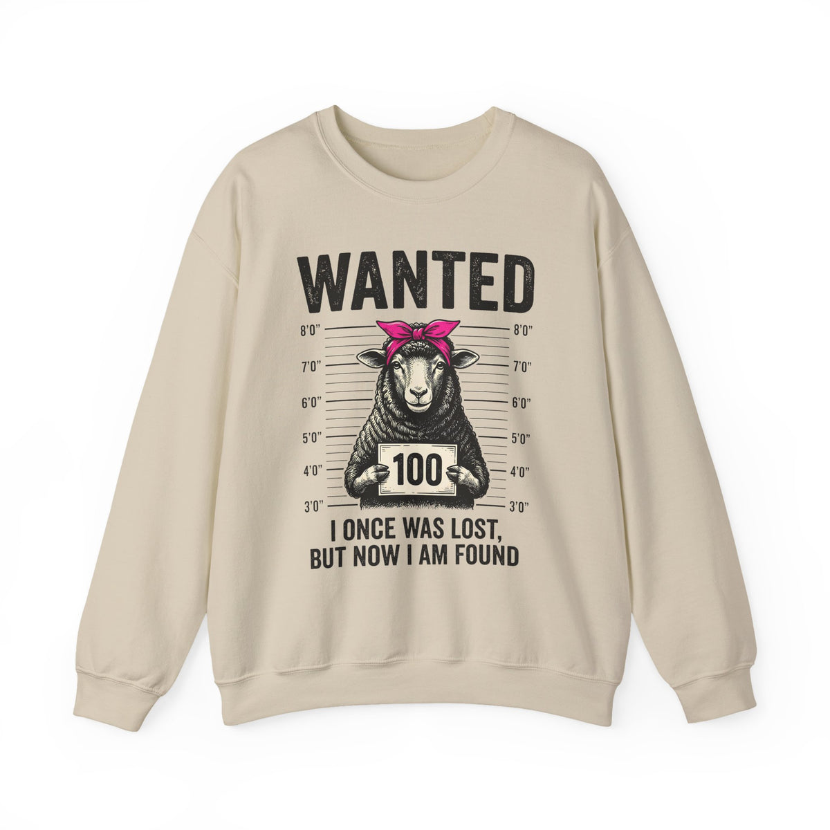I Once Was Lost | Cozy Faith Crewneck Sweatshirt