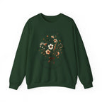 Consider How the Wildflowers Grow | Cozy Faith Crewneck Sweatshirt