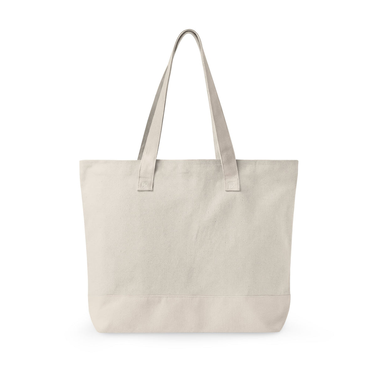 Walk by Faith Canvas Tote Bag | Zippered Everyday Carry Tote
