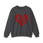 Loved Heart | Cozy Faith Crewneck Sweatshirt