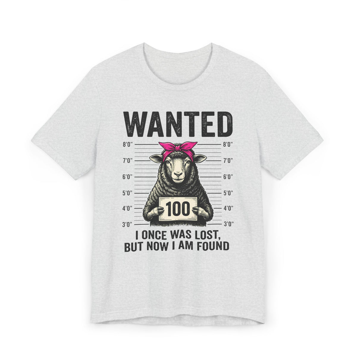 I Once Was Lost | Ribbed crew ring-spun cotton T-Shirt