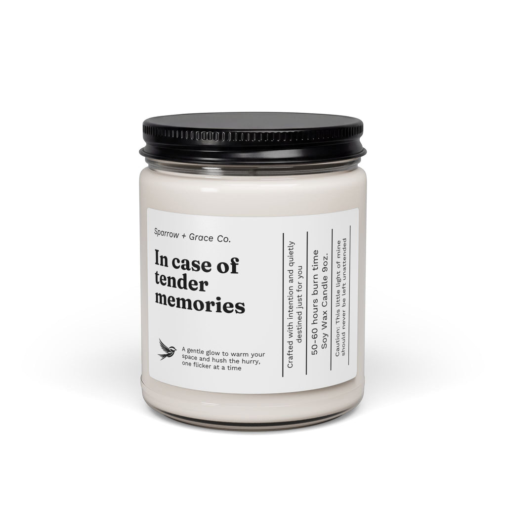 Tender Memories | Inspirational Soy Candle 9oz