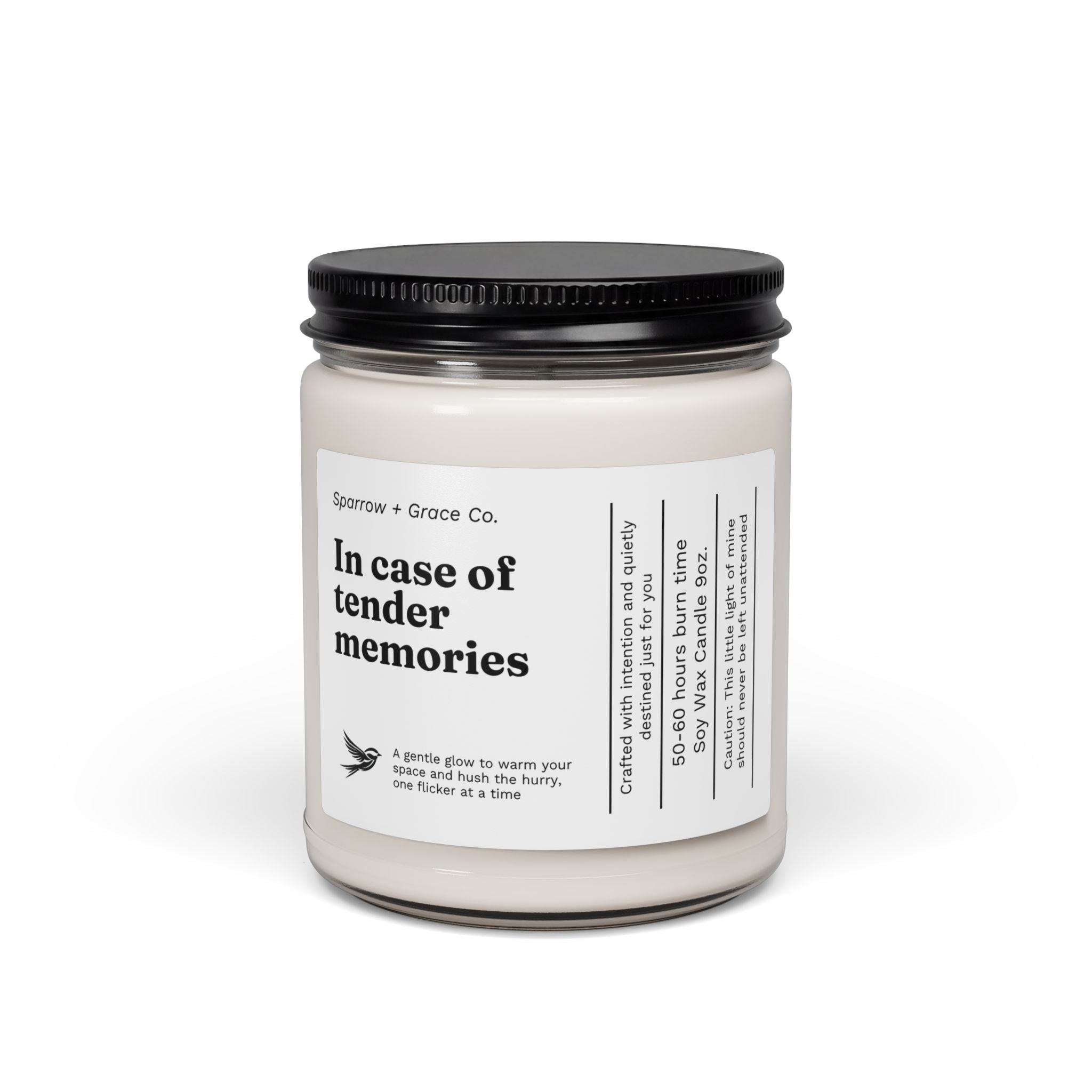 Tender Memories | Inspirational Soy Candle 9oz