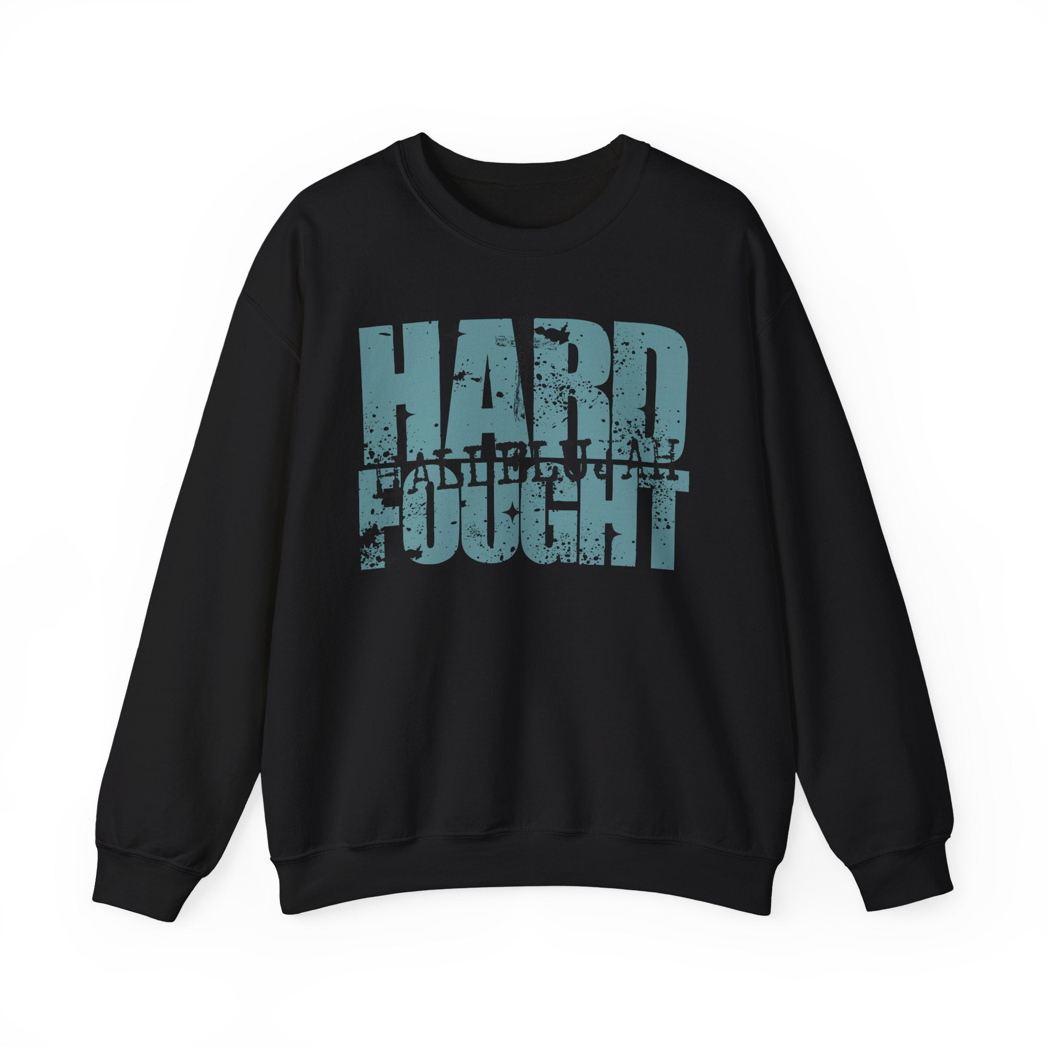 Hard Fought Hallelujah | Cozy Faith Crewneck Sweatshirt