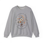 Consider How the Wildflowers Grow | Cozy Faith Crewneck Sweatshirt