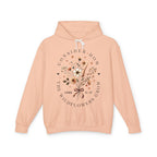 Consider How the Wildflowers Grow Hoodie | Floral Bouquet Scripture Design