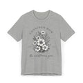 Wildflowers Grow | Ribbed crew ring-spun cotton T-Shirt
