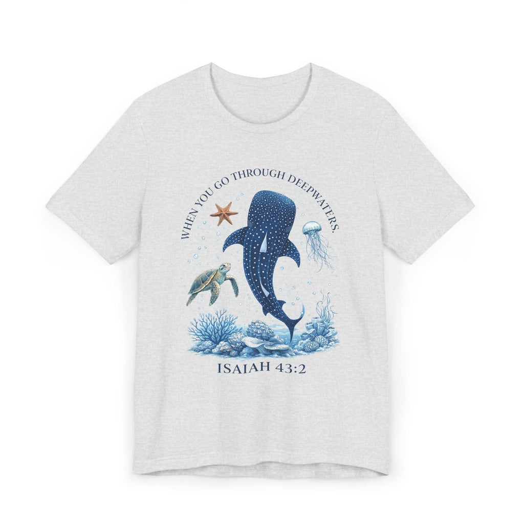 Deepwaters | Ribbed crew ring-spun cotton T-Shirt