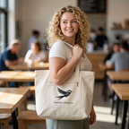 Sparrow + Grace Co. Canvas Tote Bag | Zippered Everyday Carry Tote