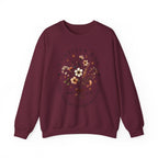Consider How the Wildflowers Grow | Cozy Faith Crewneck Sweatshirt