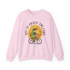 Off to Praise the Lord | Cozy Faith Crewneck Sweatshirt
