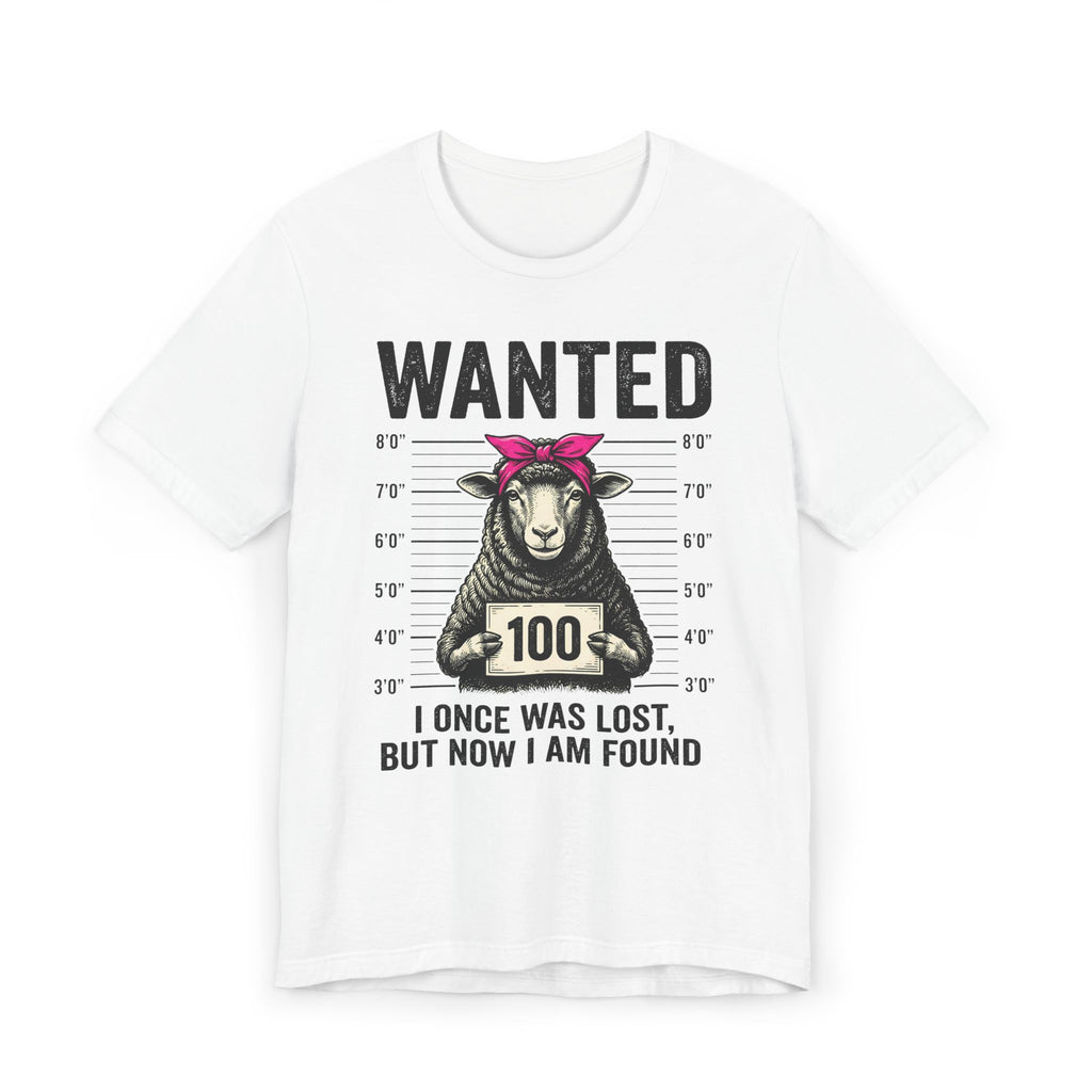 I Once Was Lost | Ribbed crew ring-spun cotton T-Shirt
