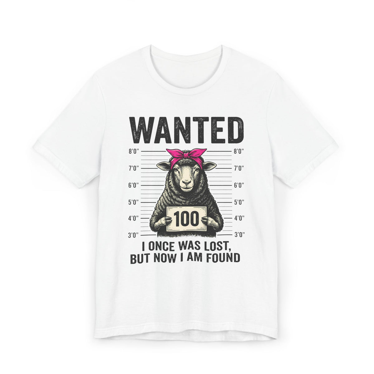 I Once Was Lost | Ribbed crew ring-spun cotton T-Shirt