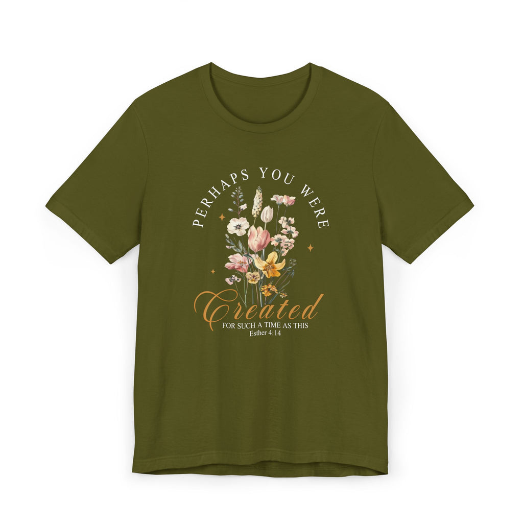 For Such a Time | Ribbed crew ring-spun cotton T-Shirt