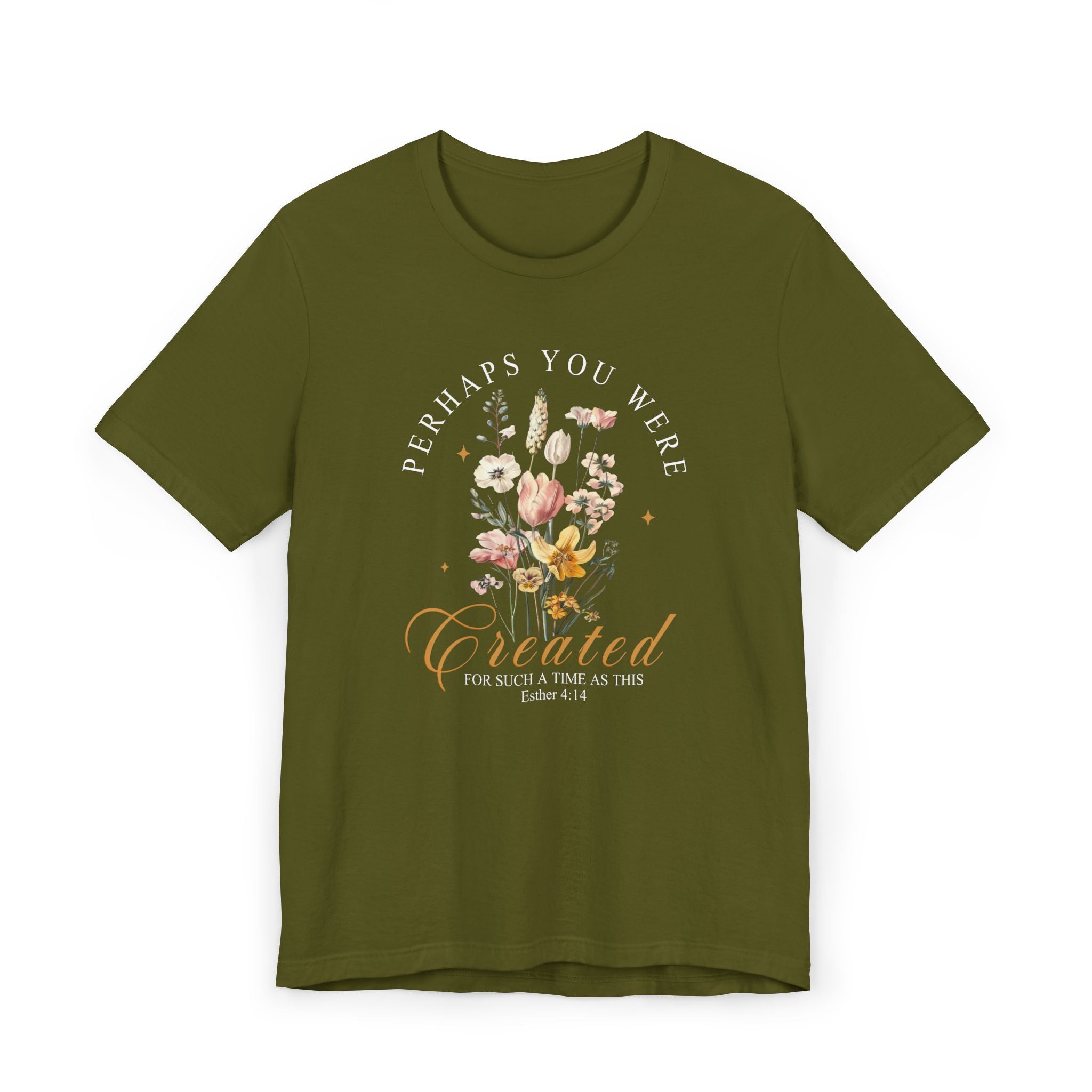 For Such a Time | Ribbed crew ring-spun cotton T-Shirt