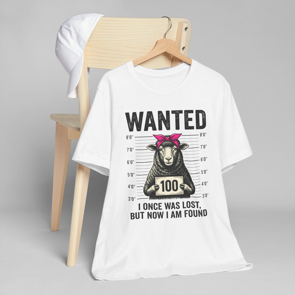 I Once Was Lost | Ribbed crew ring-spun cotton T-Shirt
