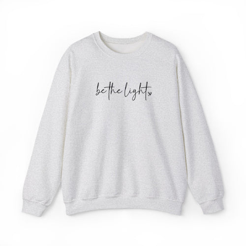 Be the Light | Gildan Embroidered Heavy Blend™ Crewneck Sweatshirt