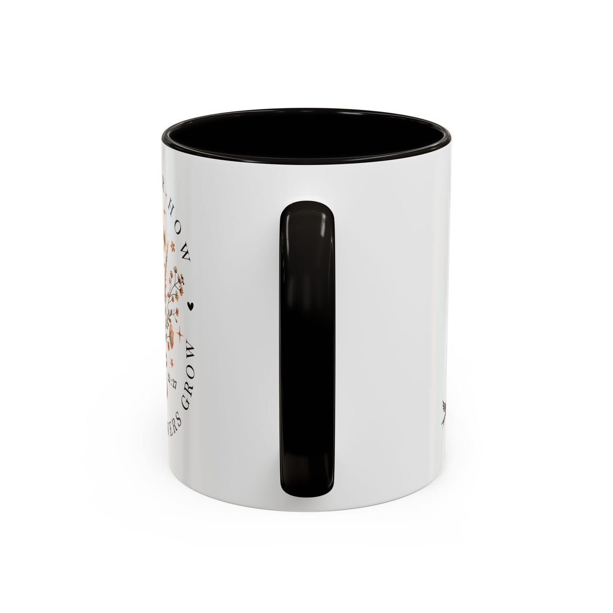 Consider How The Wildflowers Grow | Ceramic Two-Tone Coffee Mug