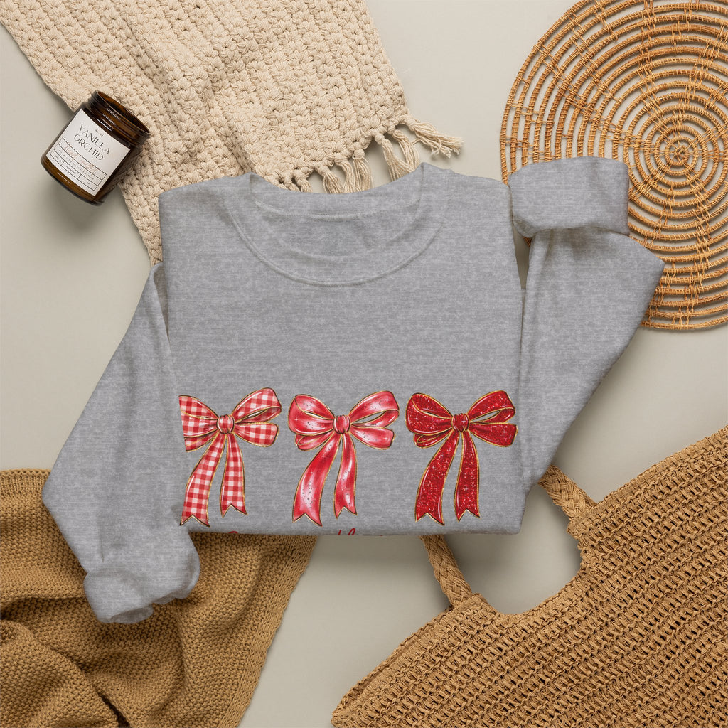 Oh, How He Loves Us | Cozy Faith Crewneck Sweatshirt