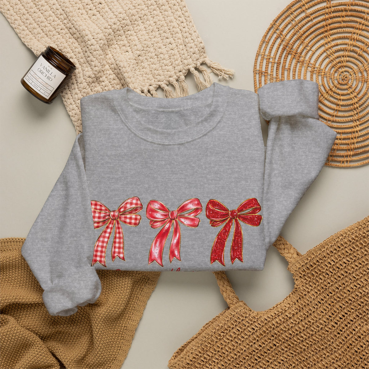 Oh, How He Loves Us | Cozy Faith Crewneck Sweatshirt