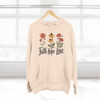 Faith, Hope, Love | Plush Cotton Hoodie