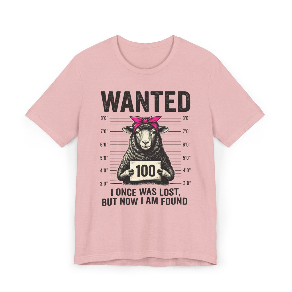I Once Was Lost | Ribbed crew ring-spun cotton T-Shirt