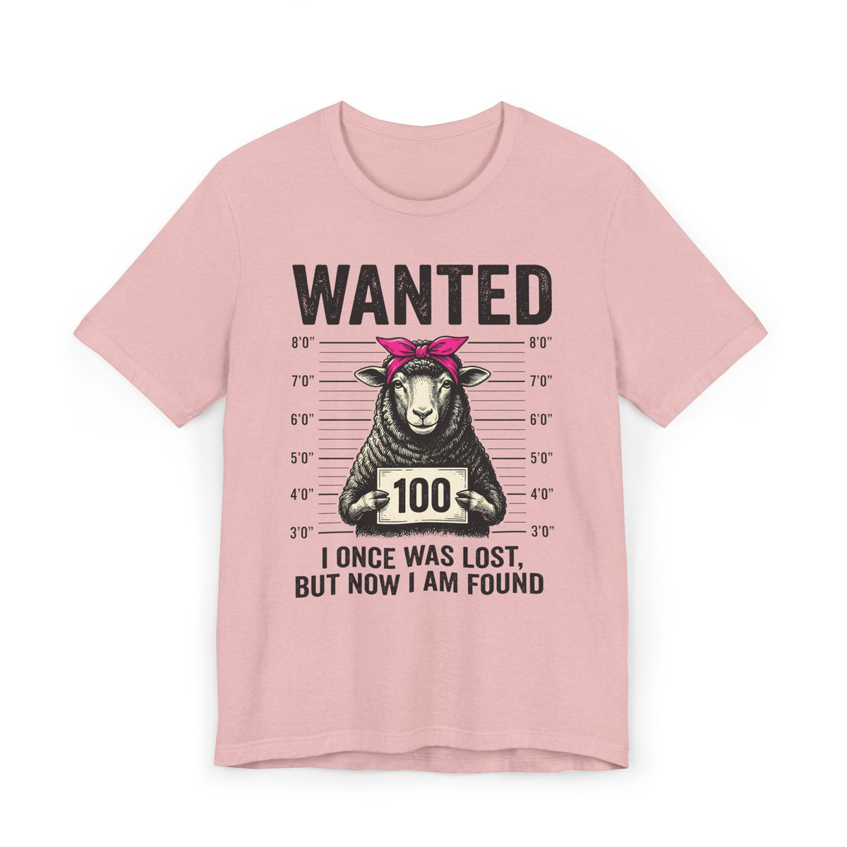 I Once Was Lost | Ribbed crew ring-spun cotton T-Shirt