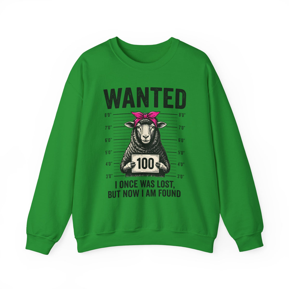 I Once Was Lost | Cozy Faith Crewneck Sweatshirt