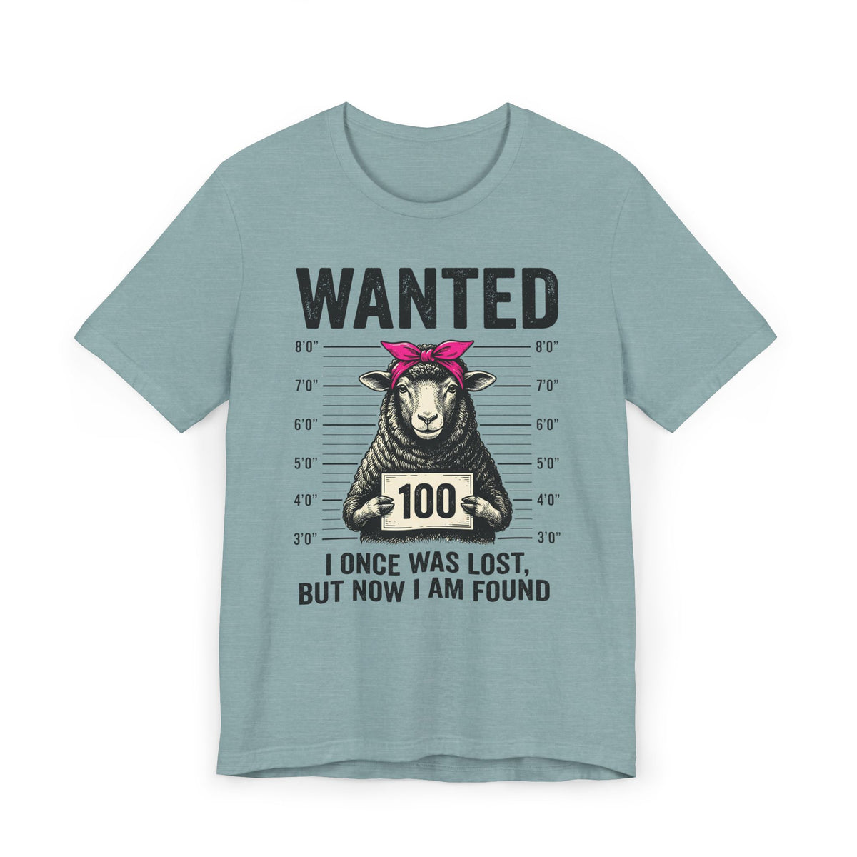 I Once Was Lost | Ribbed crew ring-spun cotton T-Shirt