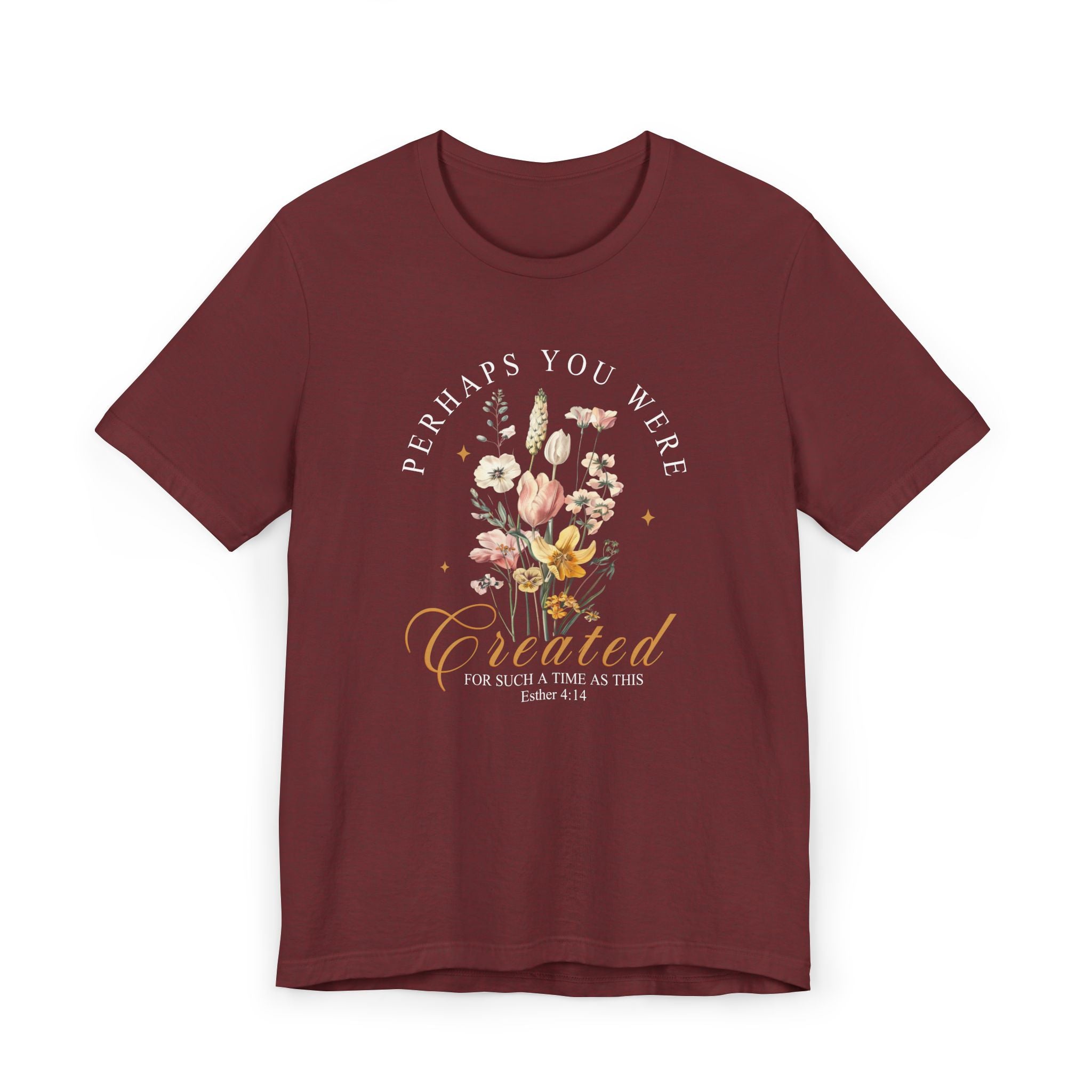 For Such a Time | Ribbed crew ring-spun cotton T-Shirt