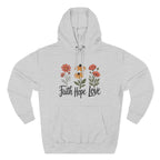 Faith, Hope, Love | Plush Cotton Hoodie