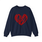 Loved Heart | Cozy Faith Crewneck Sweatshirt