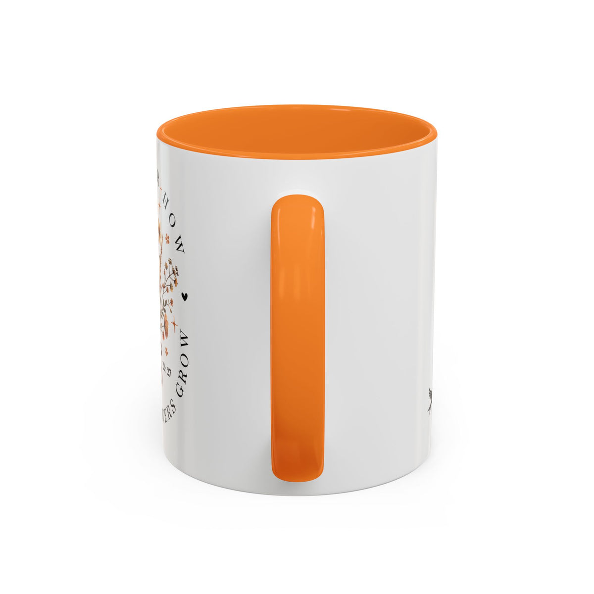 Consider How The Wildflowers Grow | Ceramic Two-Tone Coffee Mug