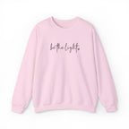 Be the Light | Gildan Embroidered Heavy Blend™ Crewneck Sweatshirt