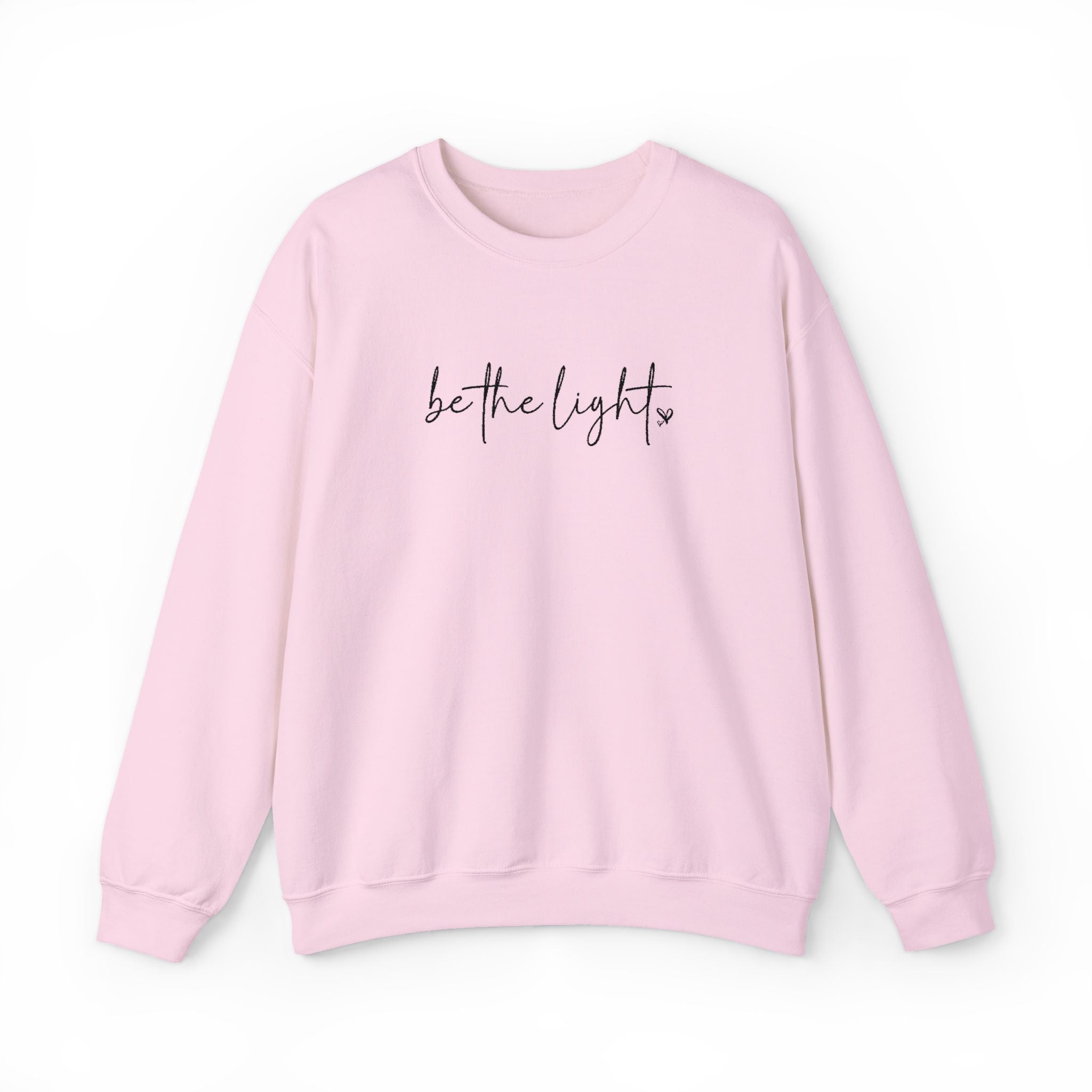 Be the Light | Gildan Embroidered Heavy Blend™ Crewneck Sweatshirt
