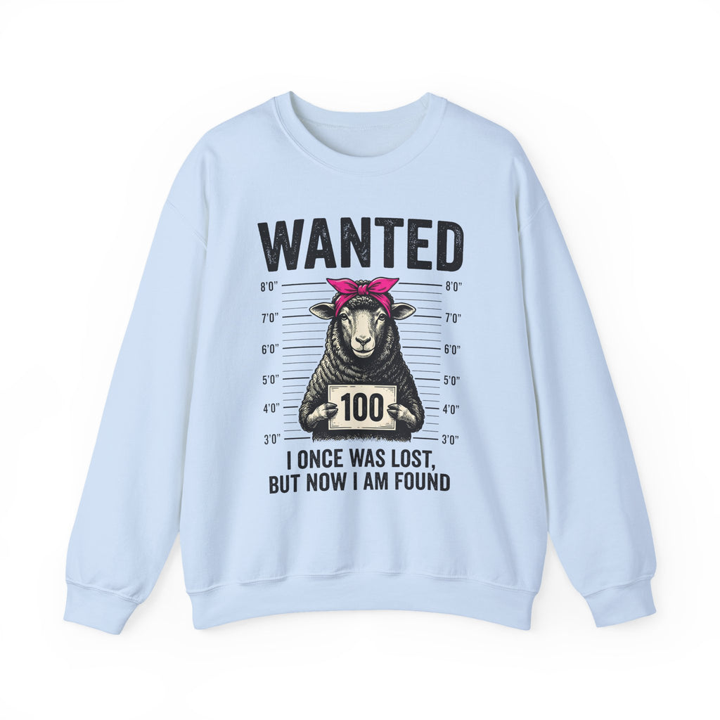 I Once Was Lost | Cozy Faith Crewneck Sweatshirt