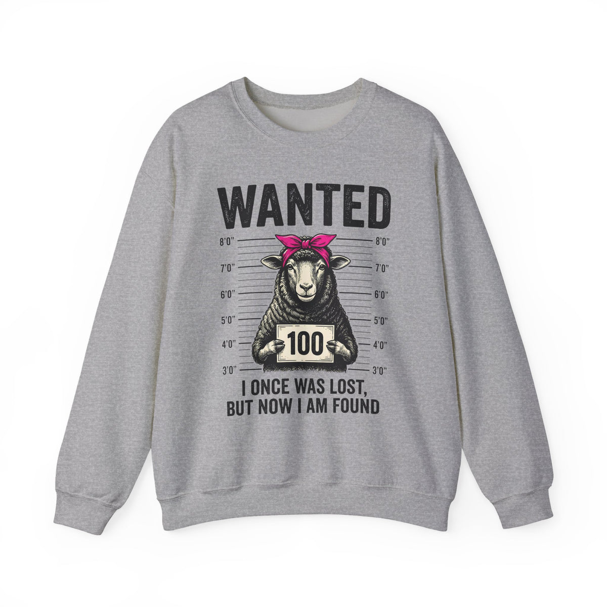 I Once Was Lost | Cozy Faith Crewneck Sweatshirt