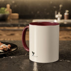 Consider How The Wildflowers Grow | Ceramic Two-Tone Coffee Mug