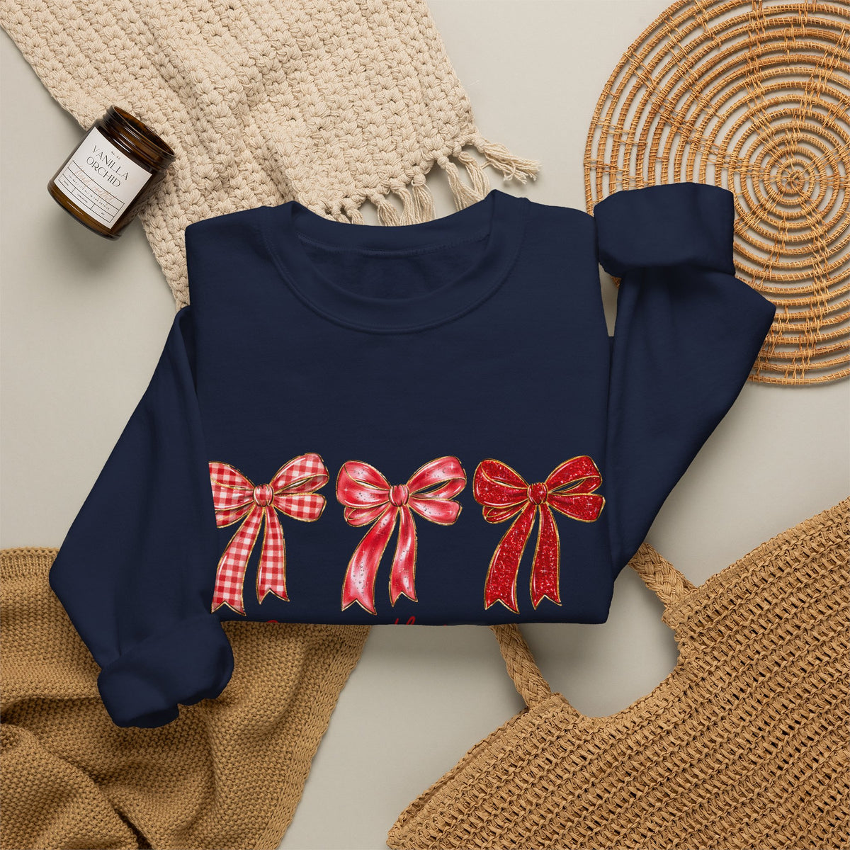 Oh, How He Loves Us | Cozy Faith Crewneck Sweatshirt