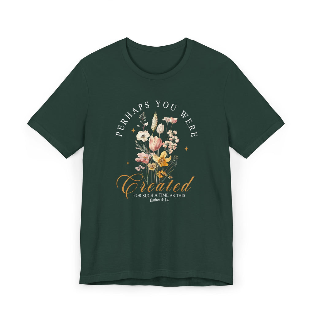 For Such a Time | Ribbed crew ring-spun cotton T-Shirt