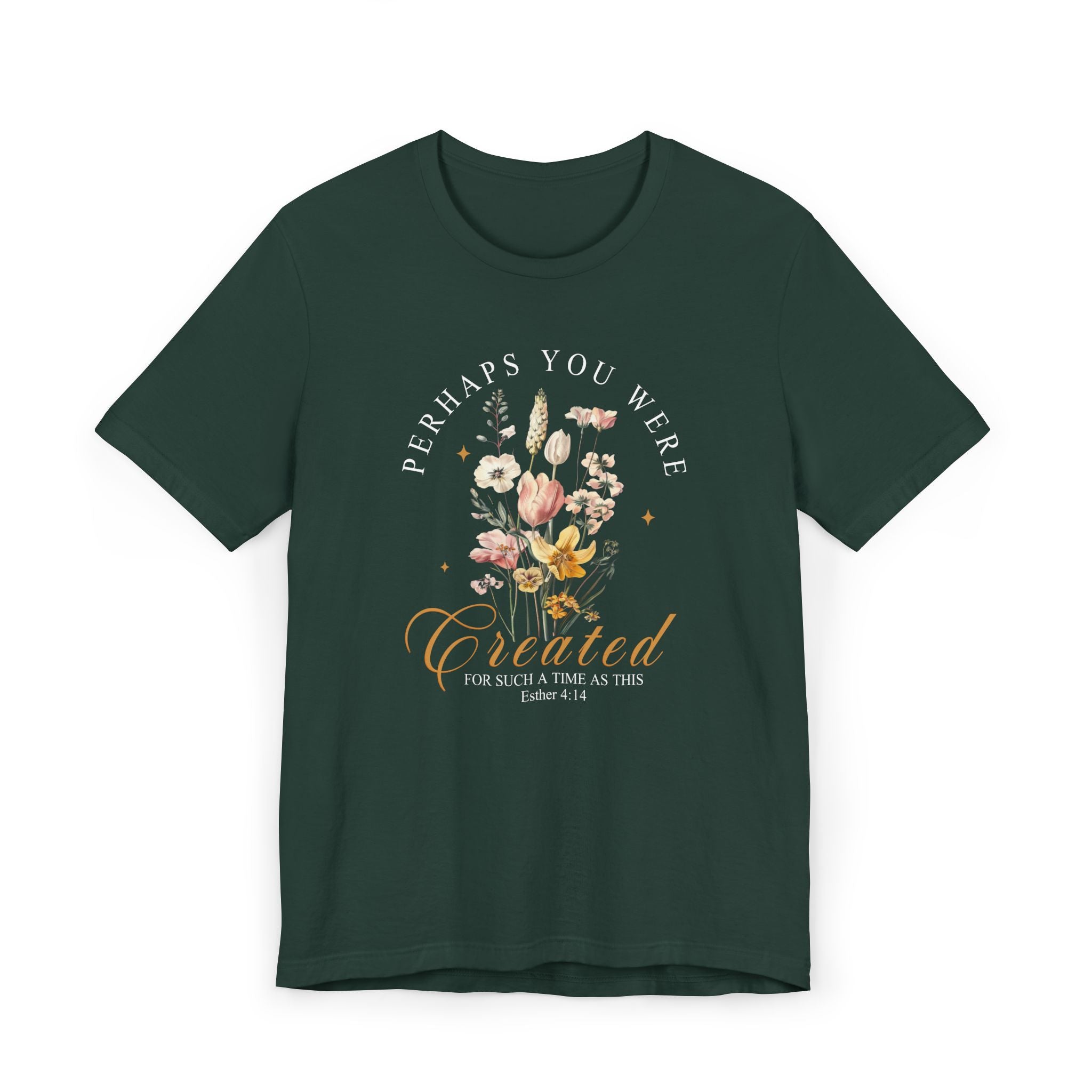 For Such a Time | Ribbed crew ring-spun cotton T-Shirt