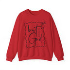 But, God | Cozy Faith Crewneck Sweatshirt