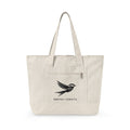 Sparrow + Grace Co. Canvas Tote Bag | Zippered Everyday Carry Tote