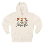 Faith, Hope, Love | Plush Cotton Hoodie