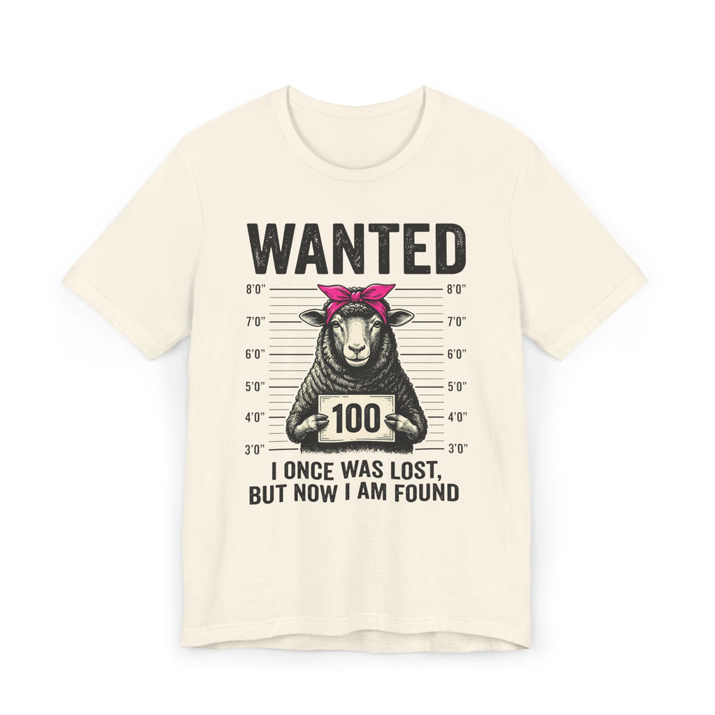 I Once Was Lost | Ribbed crew ring-spun cotton T-Shirt