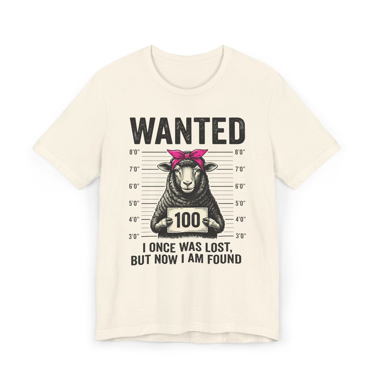 I Once Was Lost | Ribbed crew ring-spun cotton T-Shirt